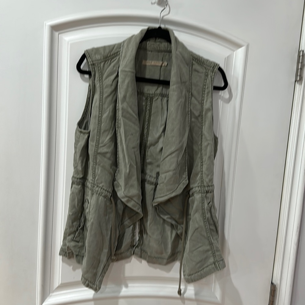Max Jeans utility vest olive green  size XL